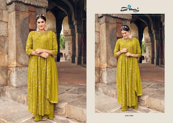 Your Choice Haldi Special Geirgette Designer Salwar Suit Collection